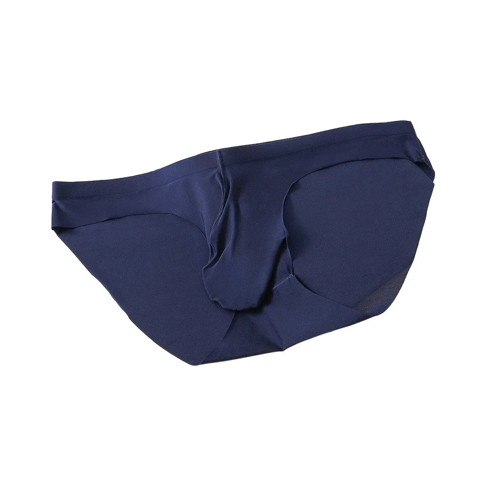 Men's Quick-Drying Ice Silk Underwear Sissy Cuecas Underpant Breathable Briefs Quick Dry Youth Panties Ropa Interior Hombres