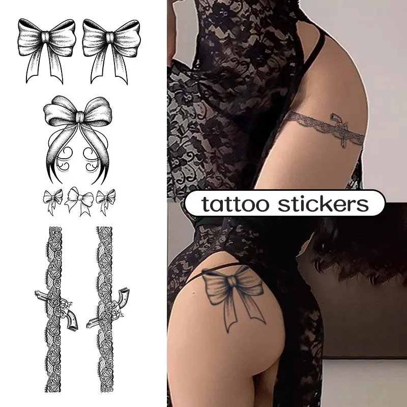 

2/3Pcs Herbal Tattoo Sticker Set Temporary Waterproof Tattoo Stencil Sticker Last for 7-12 Days Fake Tattoo Covering Body Scar