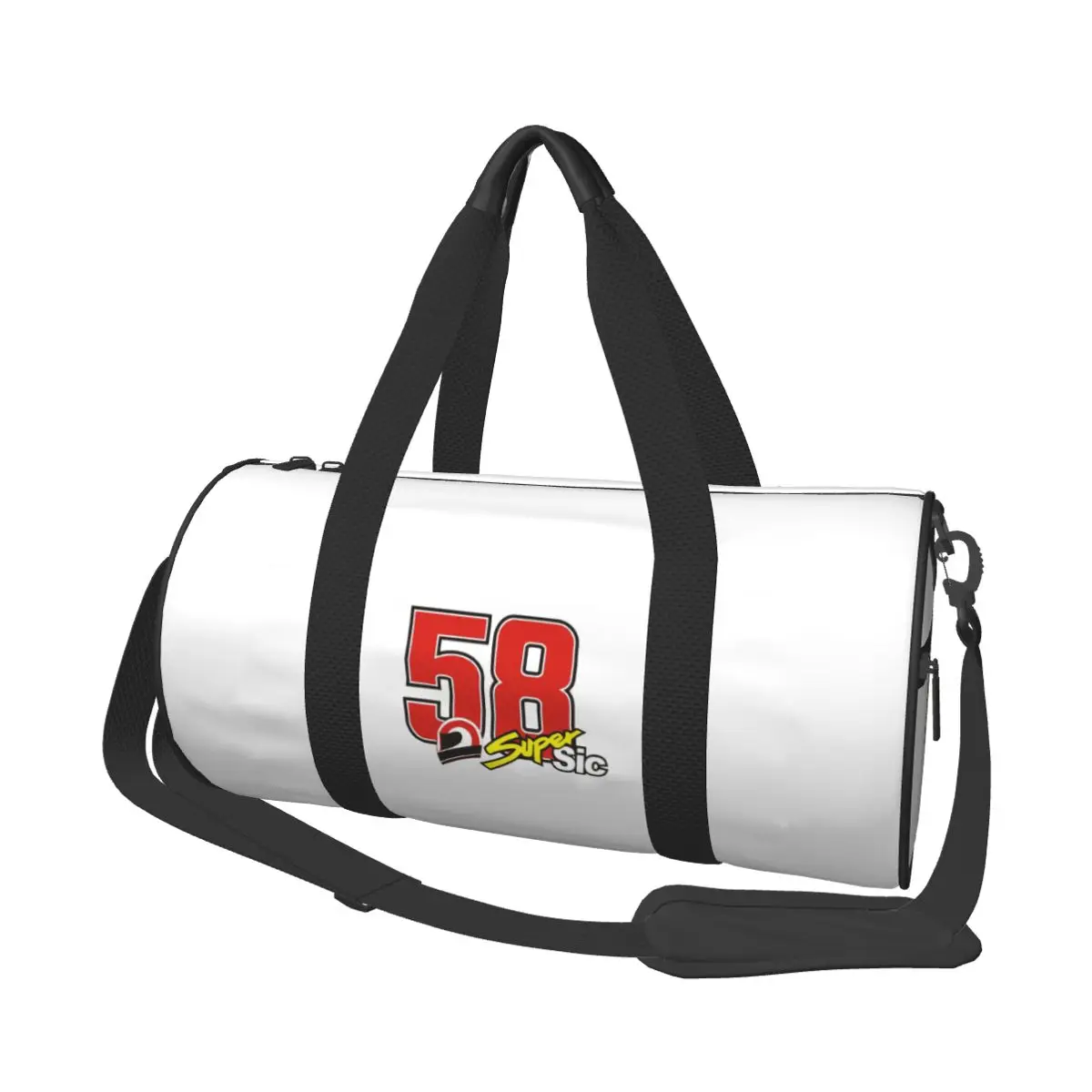 

Marco Simoncelli 58 Super Sic Large Duffle Gym Bag Waterproof Duffle Travel Bags Handbags Fitness bag