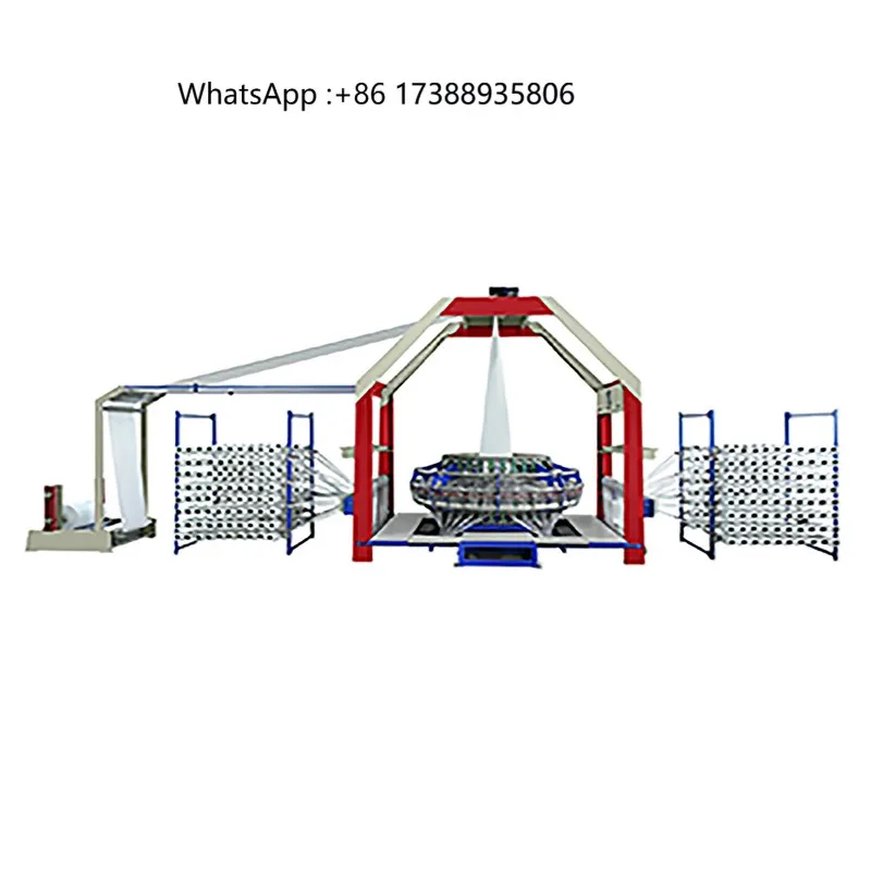 Computerized PLC & Motor PP Woven Fabric Rolls Sacks Weaving Making Machine for PP Woven Bags with Long Service Life