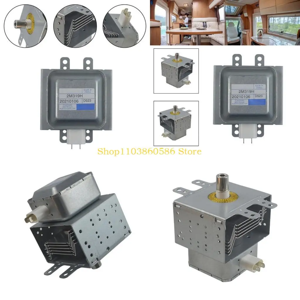 

242A Efficient 2M319H 2450MΗz 1000W Magnetron With Radiation Protections For Microwaves Oven Providing Quick And Even Heating