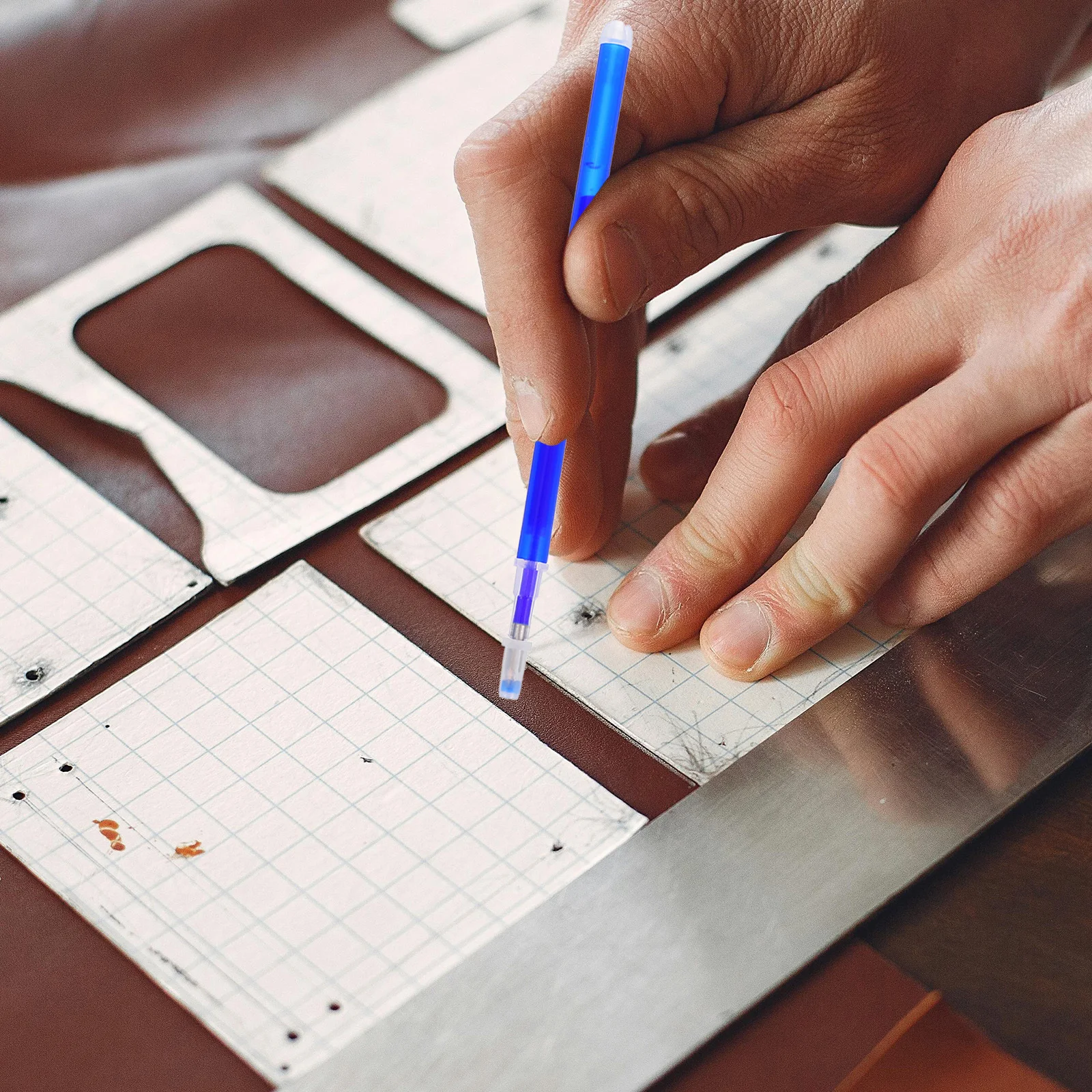 

100Pcs Heat Erase Pens Refills for Fabric Sewing Markers Precise Clear Lines Durable Material Sewing Supplies