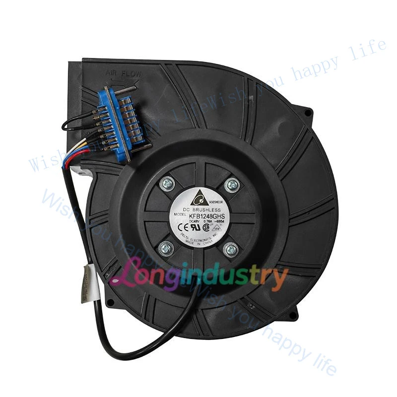 

V+ для 1 шт. Новый турбовентилятор KFB1248GHS 18078 DC48V 0.76A 18CM
