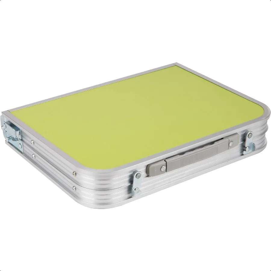 

Mind Reader Lap Desk Laptop Stand Bed Tray Collapsible Dorm Room Portable Dorm MDF Metal 23.5 L x 16 W x 10 H Green