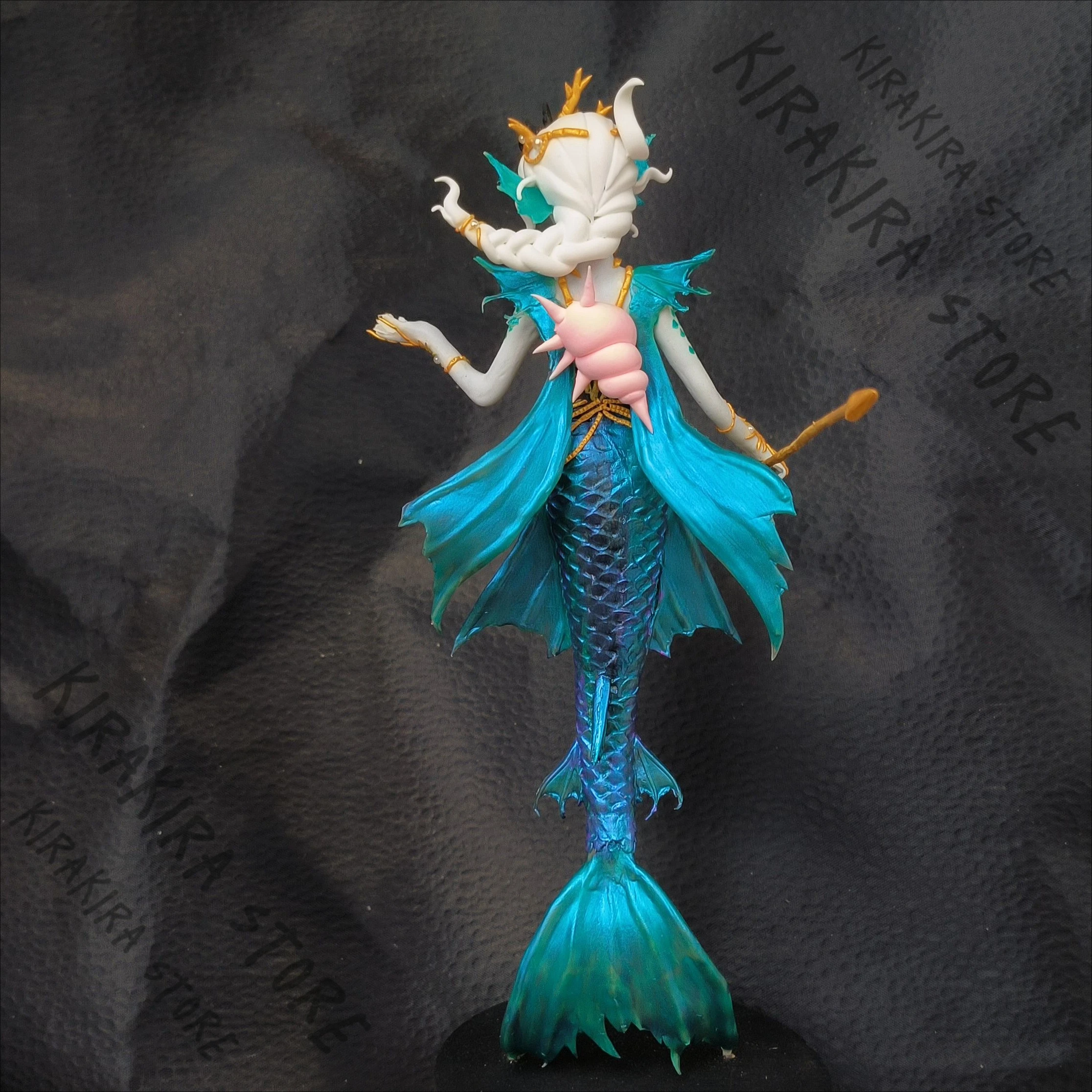 الهوية الخامس غريس كروتو نايد اللعب التميمة خفيفة الطين تأثيري اليدوية أنيمي جمع الحلي عمل تمثال الحرفية