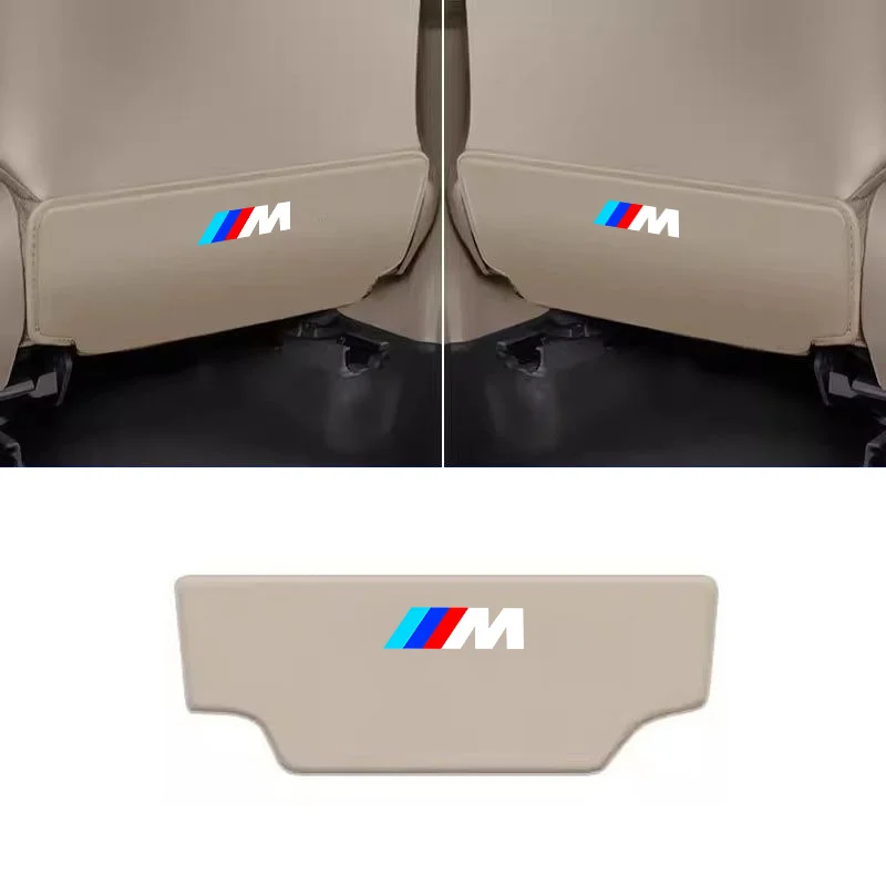 Car Anti-Kick Mats Auto Seat Back Protector Cover Anti-Dirty Pad For M Performance BMW F20 F40 F22 F30 E90 F32 F10 F06 F07 F46