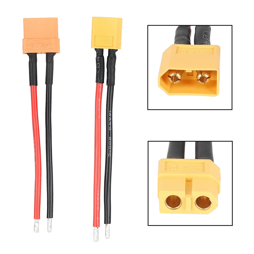 For Battery Connection 118MM Battery Extension Wire Battery Accessory Anti-corrosion Material Easy Installation