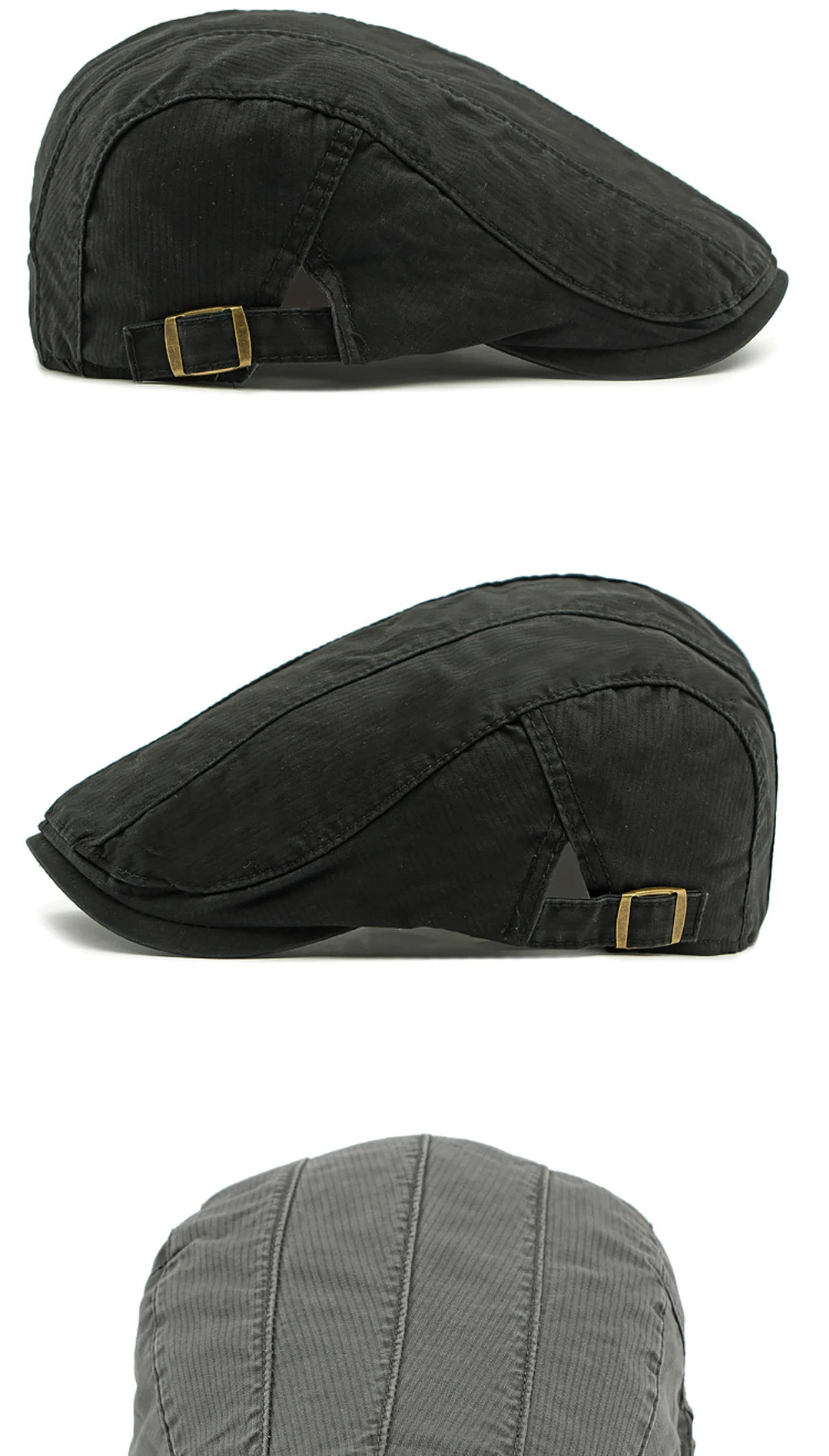 HT4771 Baskenmützen Frühling Sommer Sonnenhut Herren Damen Kappe Vintage Künstler Maler Baskenmütze Männlich Weiblich Ivy Flachmütze Verstellbare Baskenmütze – Detail 10