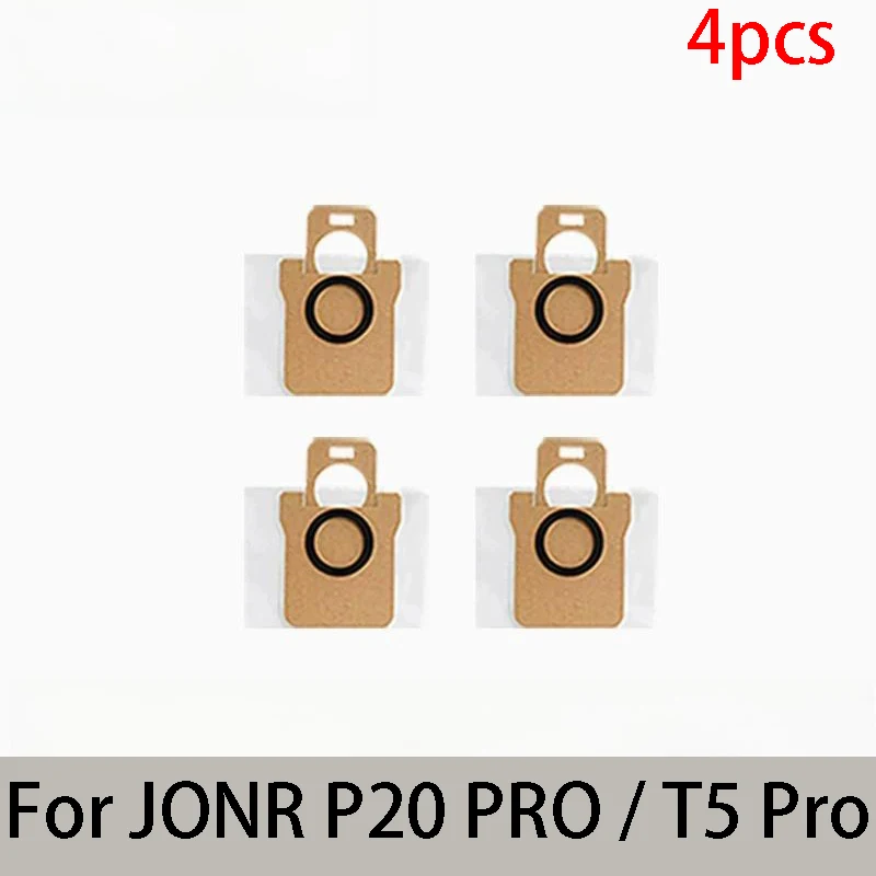 Voor JONR P20 PRO / T5 Pro Robotstofzuiger Accessoires Hoofdzijborstel Hepa Filter Mop Doek Stofzak Vervanging
