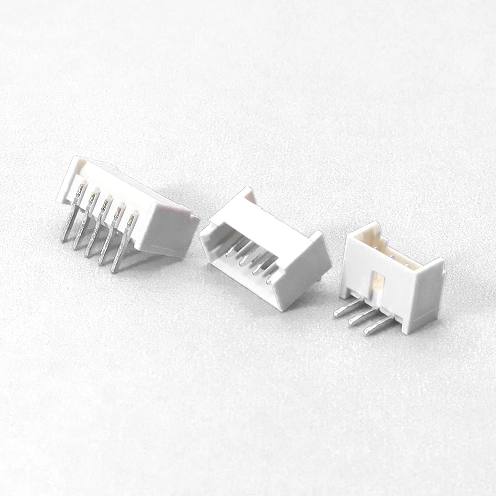 50PCS A1251 1.25 Pitch Curved Needle SMD Resistance Rod Connector 2P Bending Needle Plug-in 2A-10A PIN Bit Wafer Connector