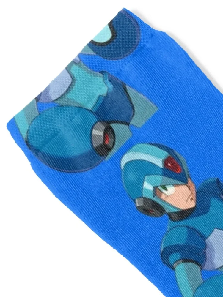 Mega Man X Character Image Socks compression custom sports Christmas christmas gifts Ladies Socks Men's