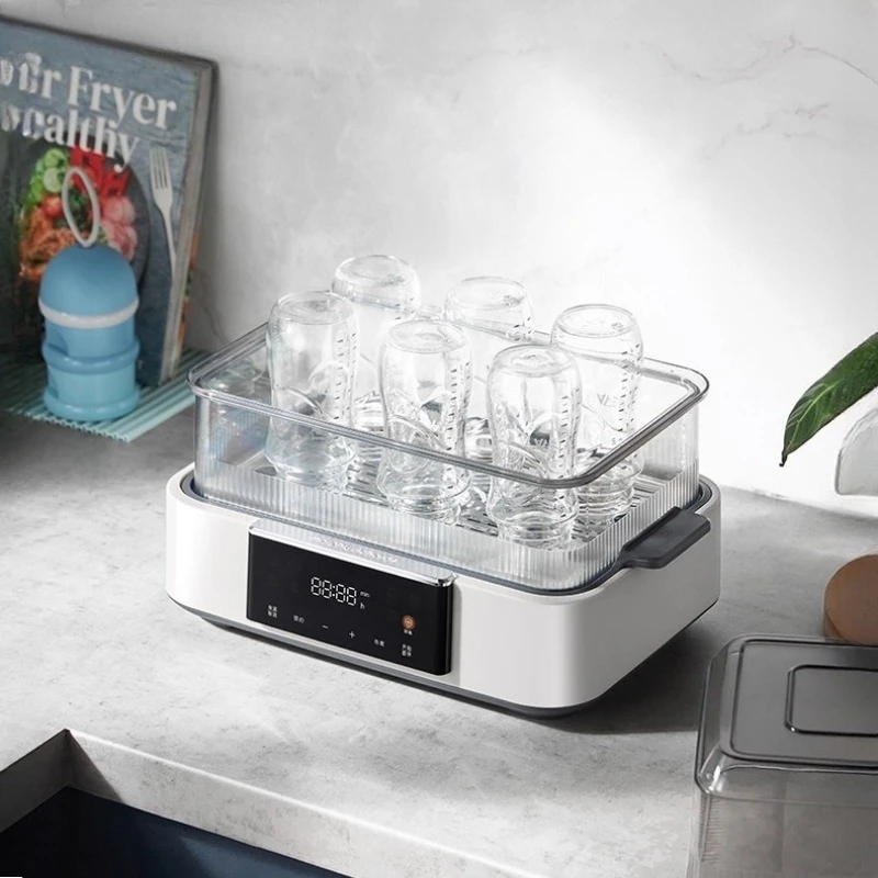 12L speed steamer multi-functional household three-layer steaming and stewing integrated regular appointment of electric steamer