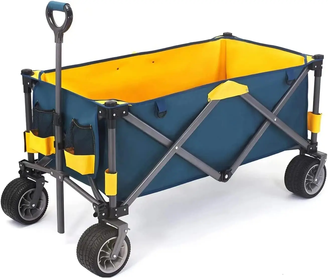 Foldable Camper,Outdoor Cart, Rear-opening Trailer,  Large Capacity, Stall, Shopping, Picnic Cart