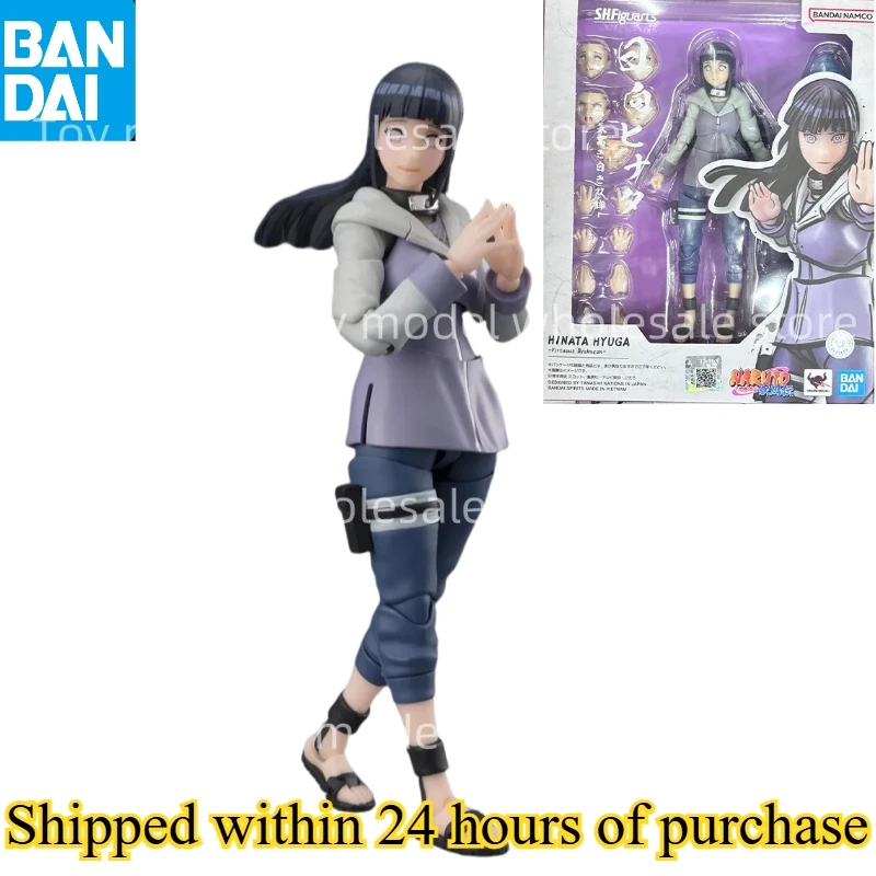 

In Stock Original BANDAI S.H.Figuarts Naruto SHF Hinata Hyuga Virtuous Byakugan PVC Anime Action Figure Model Collection Toy