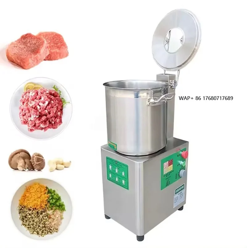 

Промышленный электрический измельчитель-блендер для мяса и овощей, машина для приготовления пюре