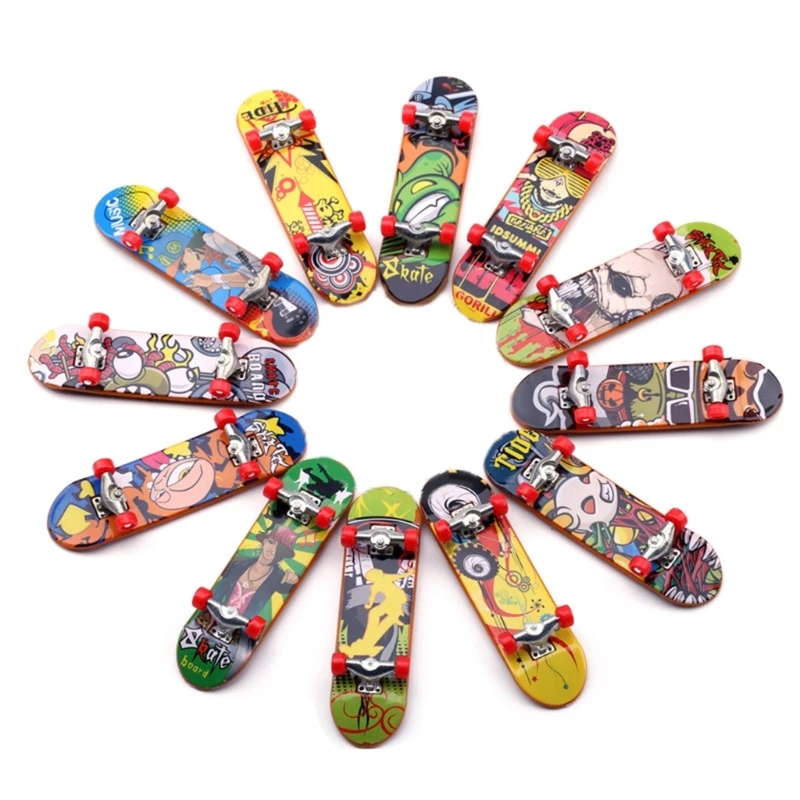 5 piezas, patineta para dedos, parque, patineta para dedos, rampas de juguete, diapasón