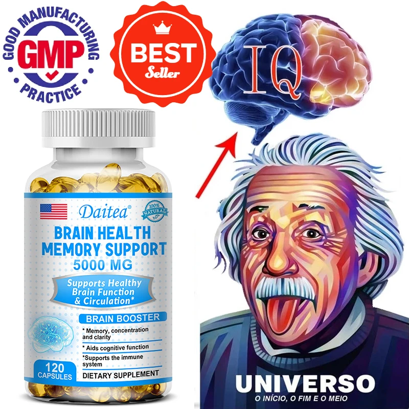 Helps to enhance memory, learning ability, improve thinking, concentration. Improves mood and supports a healthy brain.