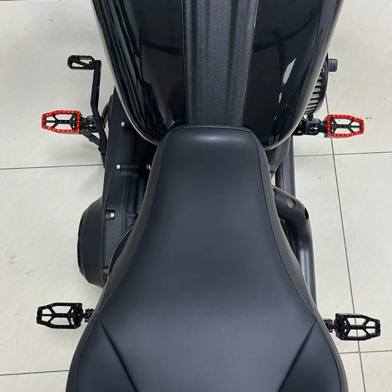 

Подходит для педалей мотоцикла 2018 + Soft Tail Fat Boy Fat Boss, набор передних и задних педалей, 6 доступных цветов