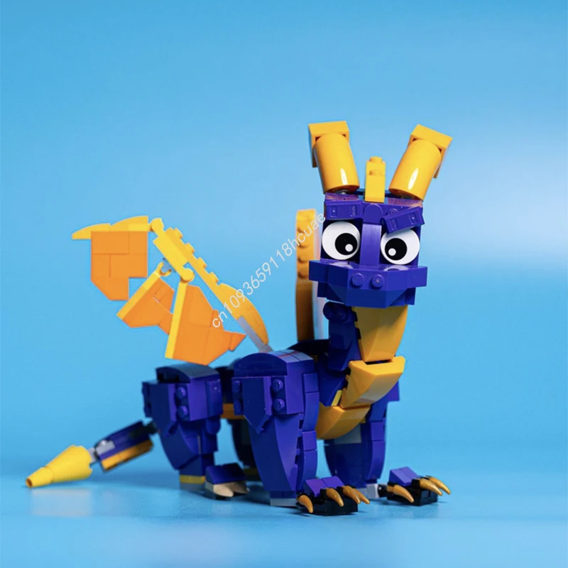 

366 шт. MOC Reignited Spyro MOC nan Эксклюзивный DIY Образование Сборка Подарочного проекта Комплект Идеально подходит для взрослых строителей Строительные блоки