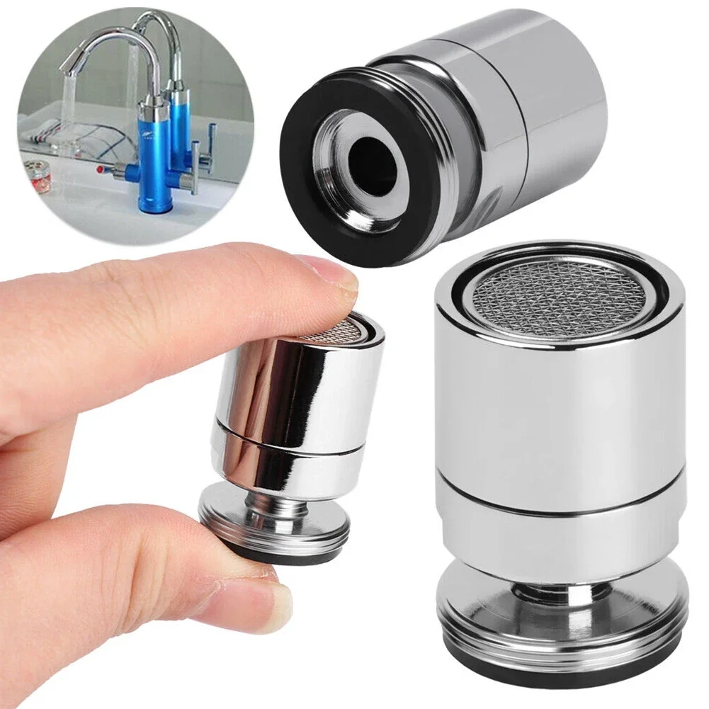 1pc Water Faucet Aerator 22mm Female/24mm Male 360-Degree Rotate Swiveling Super Sprayer Splash-Proof Saving Water Nozzle Parts