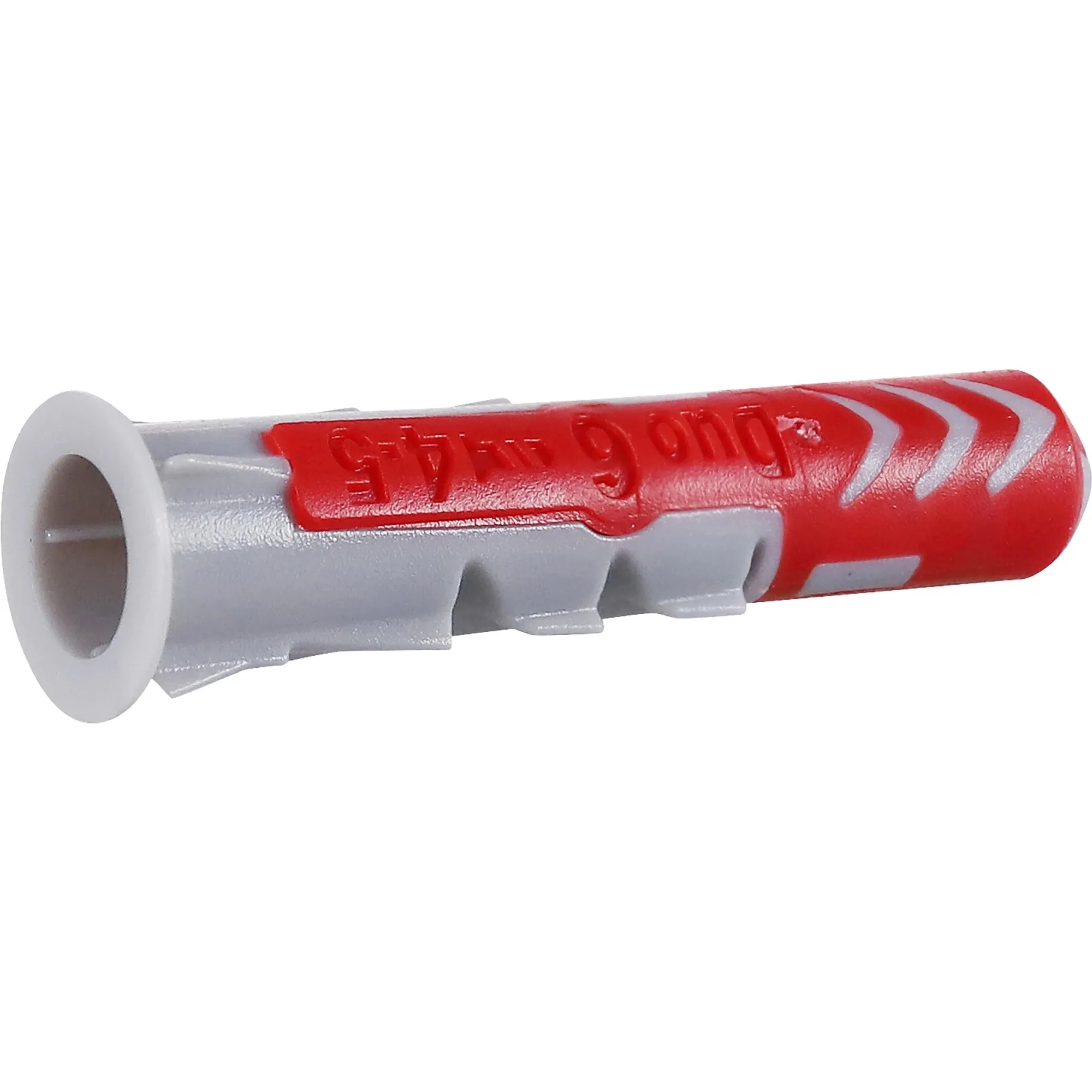 Hillman 376473 مراسي قوة المقاول، أحمر، نايلون، جديد، 45 رطل ( # 8-10 × 1-3/16 بوصة)، 18 عبوة