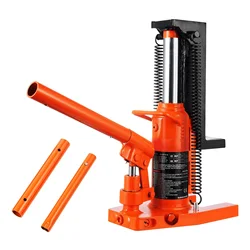 SucceBuy Hydraulic Toe Jack 2.5 Ton On Toe Toe Jack Lift 5T On Top Lift Capacity Machine Jack 0.8-5.3 in Toe Height 8.9-13.4 Top