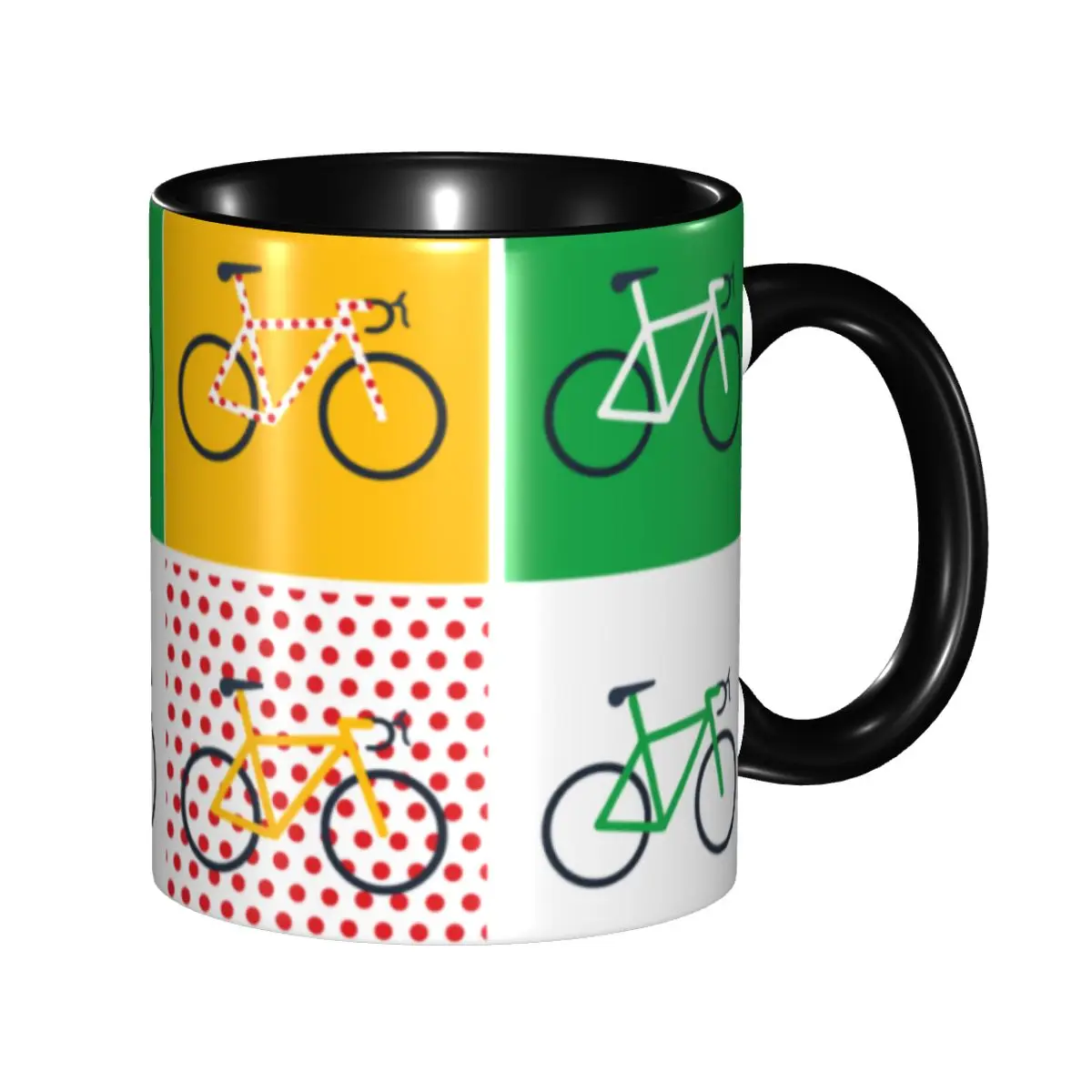 Tour de France Radsport-Rennen Kaffeebecher DIY Personalisierter Keramik-Tee-Milch-Becher