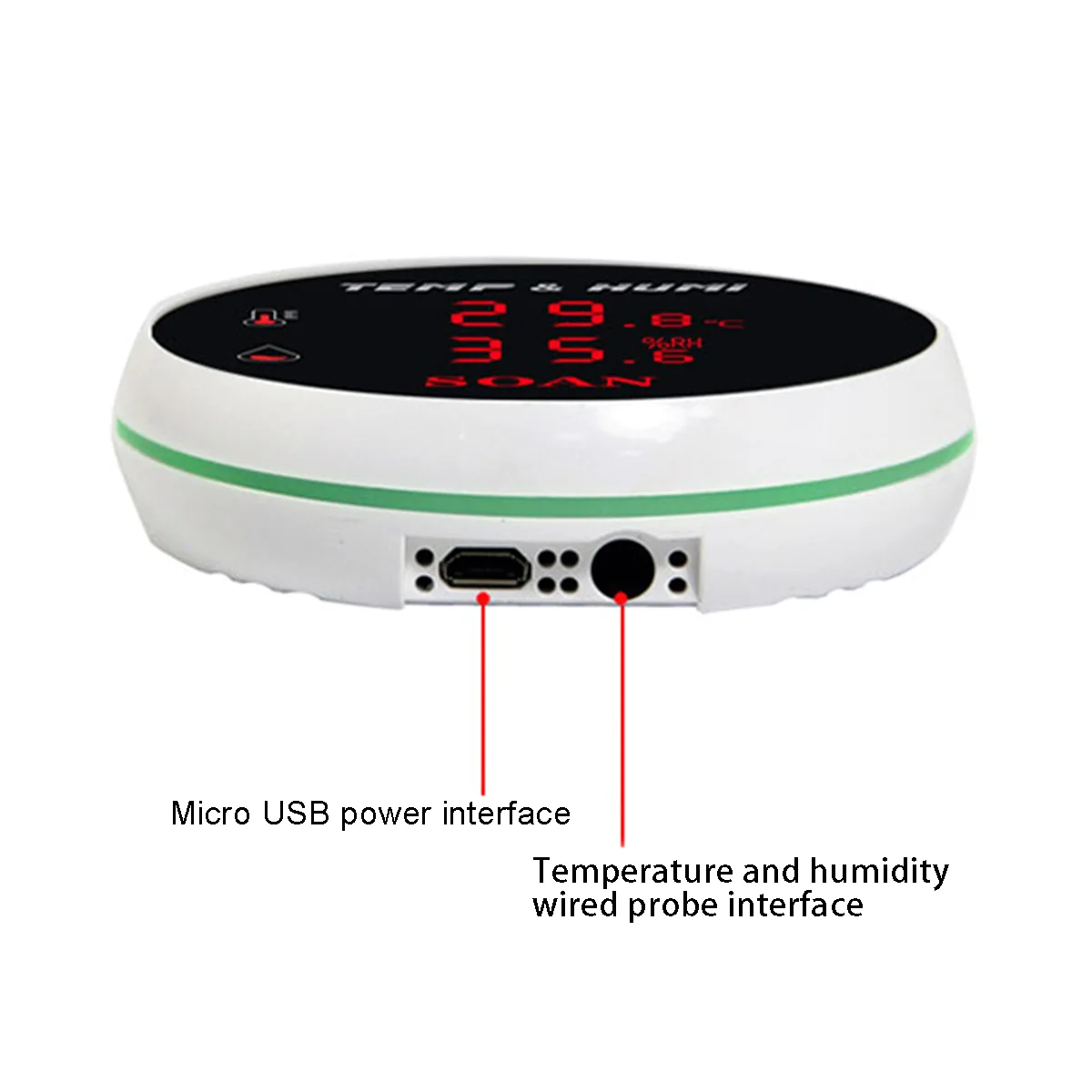 Tuya Smart Home Wifi Temperature Sensor Wire Digital Smartlife Thermometer Room Water Pool Thermostat Alarm EU Plug