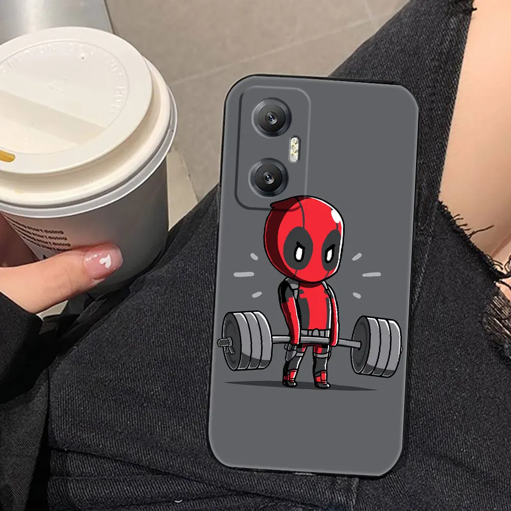 Marvel Deadpool Venom Phone Case For Infinix HOT 9 10 10I 10S 11 11S 12 12I 20 20I 20S 30 30I ZERO X 8 20 30 5G Case Funda