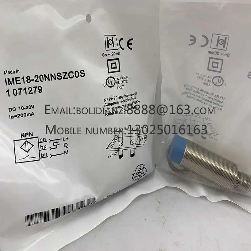 

New proximity switch sensor IME18-20NNSZC0S IME18-12NPOZC0S in stock