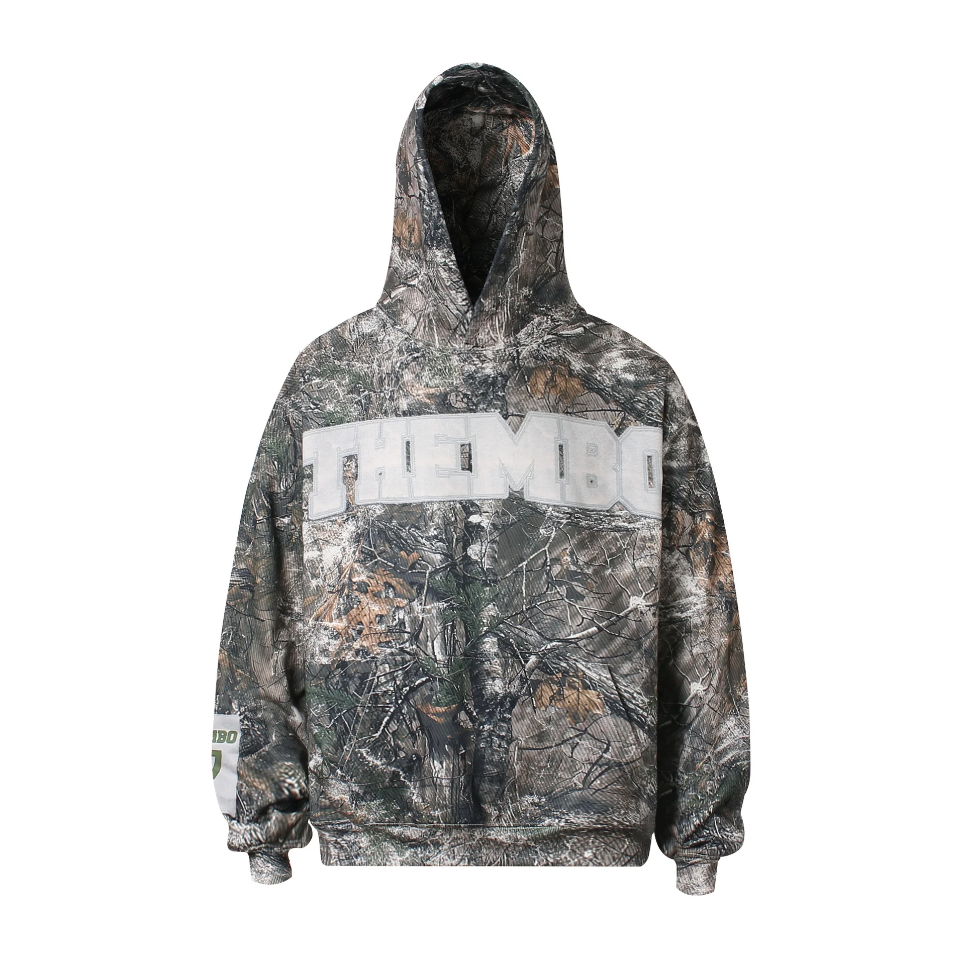 Men's Oversized Hip Hop Hoodies Streetwear Camouflage Sweatshirt Loose Fit Hooded Pullover Hoody Tops3 Digital Camou Printed