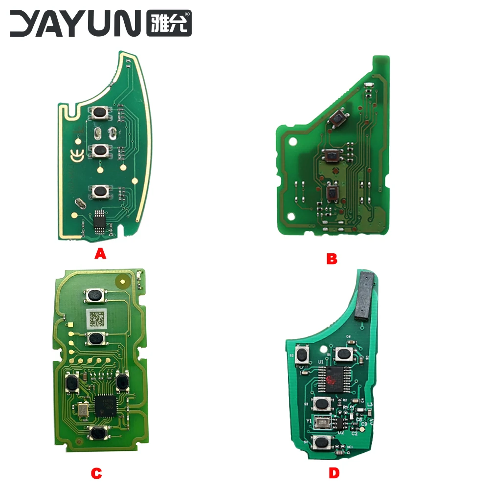 

Плата PCB для смарт-ключа автомобиля AUTOKEY YAYUN без корпуса ключа