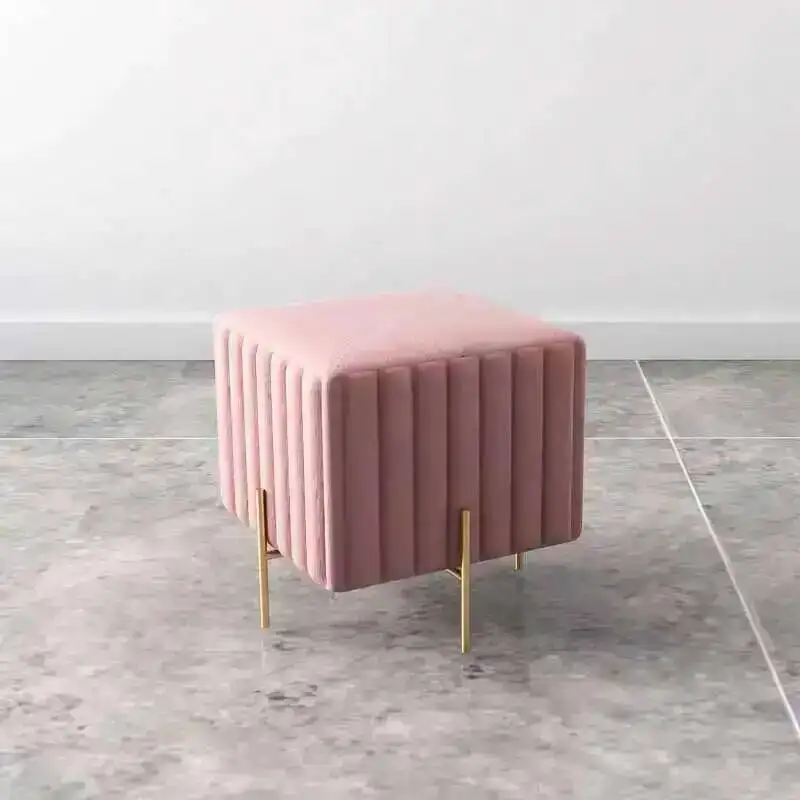 

Shoe Stools Doorway Nordic Wear Household Changing Ottomans Fitting Room Bench Creative Store Custom Taburete Home Furniture WK