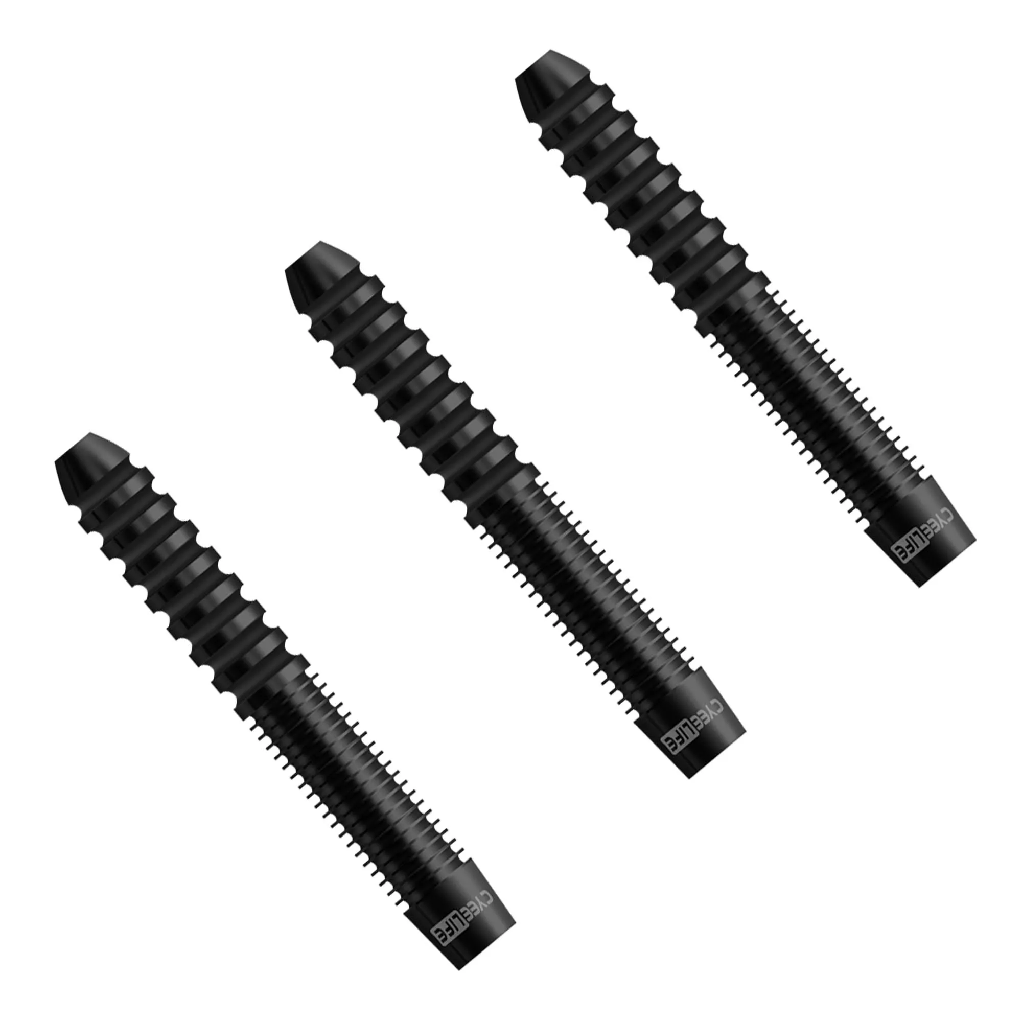 CyeeLife-Soft Dart Barrels, 18 Gram, Tungsten, 90%, Plastic Tip, Dart Board, No Accessories, 3Pcs - view 6