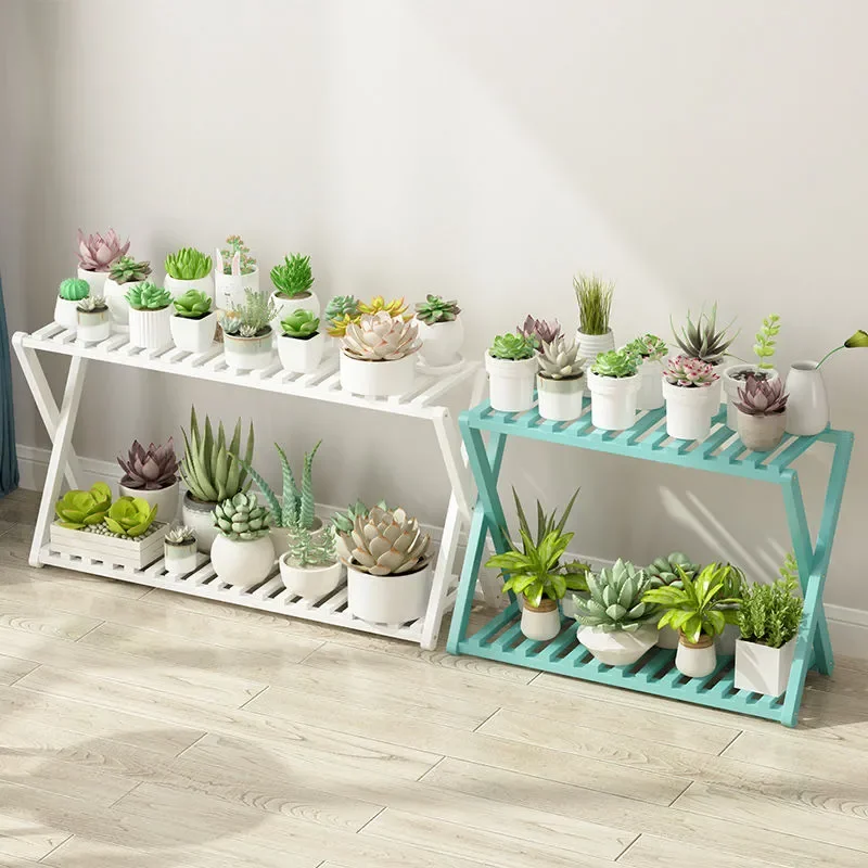 

Multilayer Wooden Plant Stand Flower Pots Succulent Display Planter Holder Shelf Organizer for Living Room Outdoor Furniture