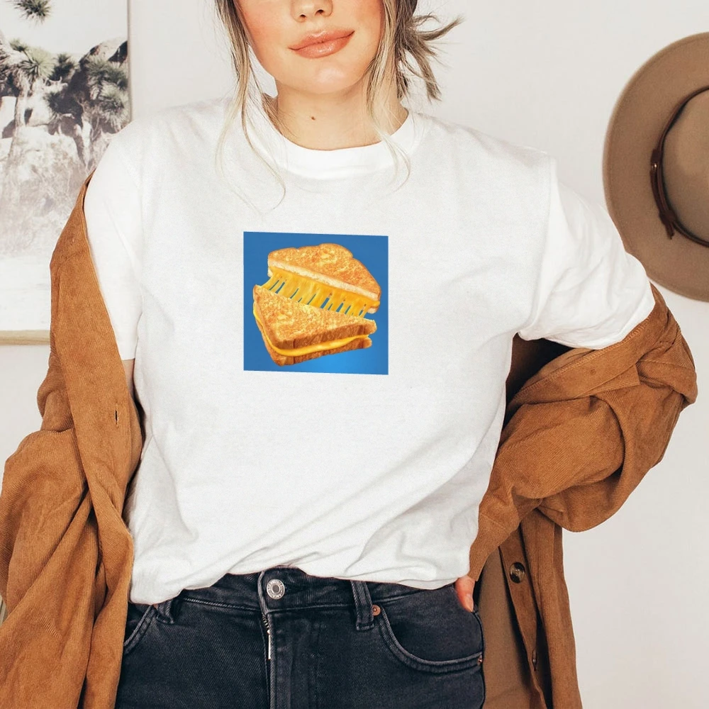 

Classic Crewneck Short Sleeve Top - Washed Y2K Cotton Cute Core, Coffee Dates and Playground Days Ready