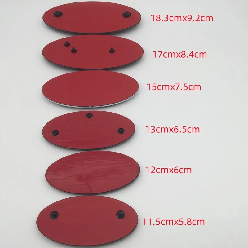 1pcs 3D 15cm 13cm 12cm 11.5cm 17cm for Car Front Head Hood Bonnet Emblem Rear Tail Bumper Trunk Sticker Badge Styling