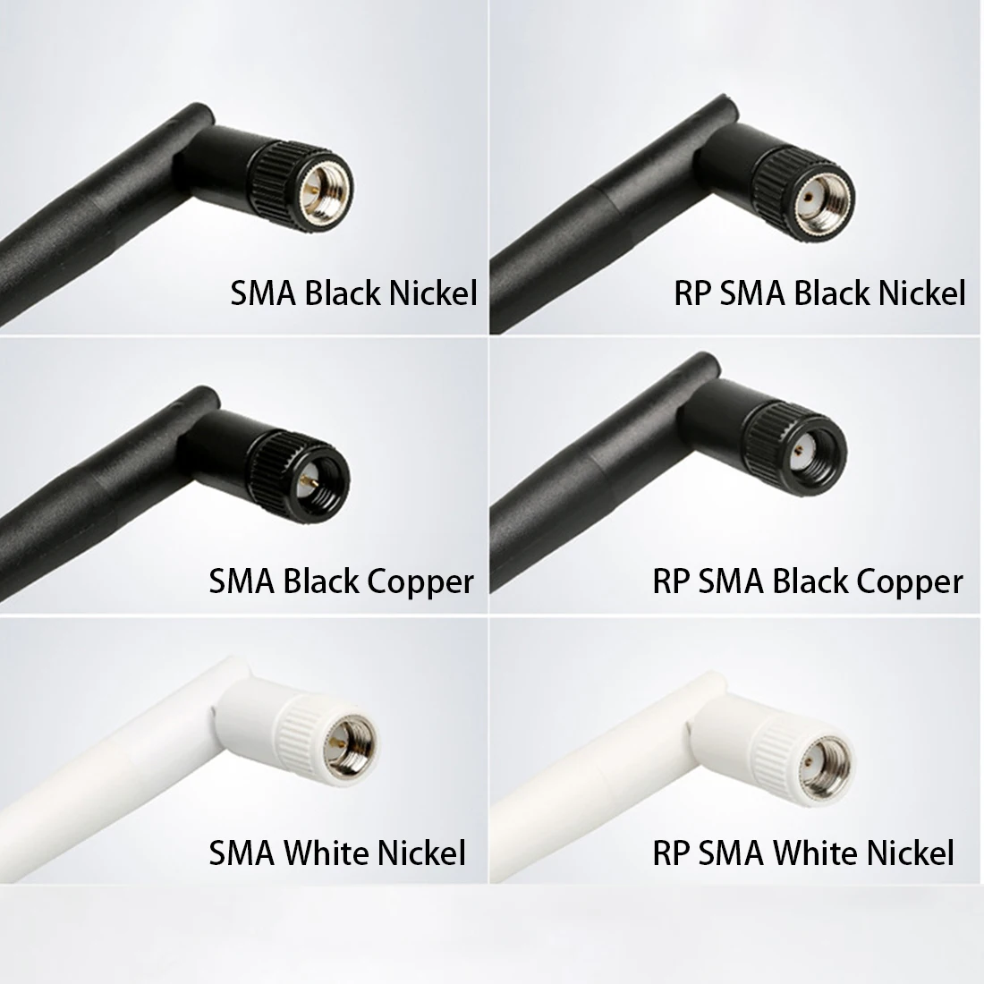 Antenna 2.4GHz 3dBi/6dBi Omni with RP SMA Male/Female Plug for Wireless Router Wholesale Price Wifi 11cm/19.5cm 1pc