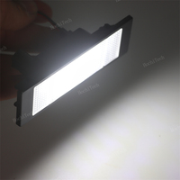 2Pcs License Plate Light For BMW E81 E87 F21 E63 E64 F06 F12 F13 M6 Z4 E85 E86 E89 Mini Cooper Clubman Countryman