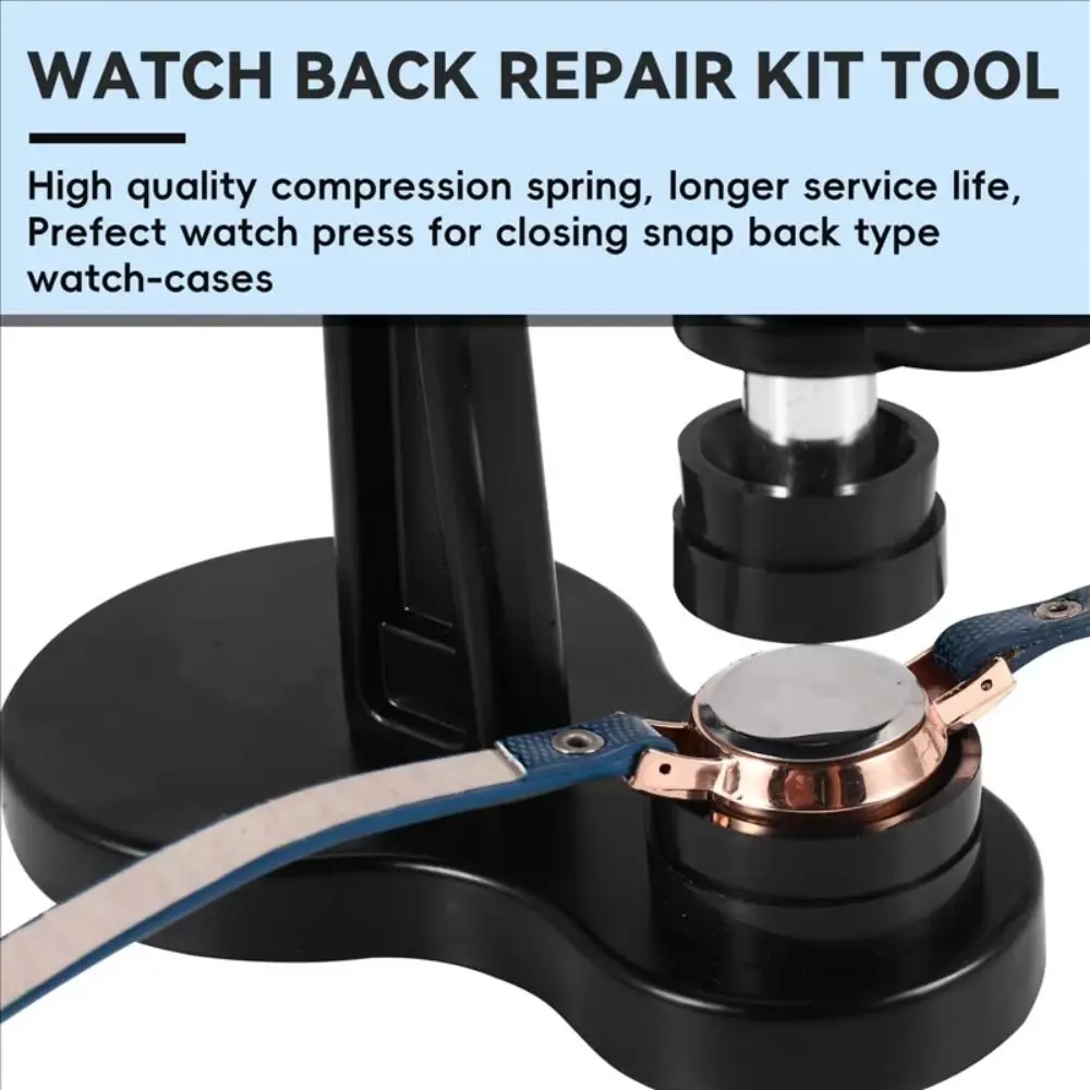 

Repair Tool Watch Press Tool Watch Shell Cover Repair Maintenance Watch Battery Replacement Tool Compact Pressing Machine Cover