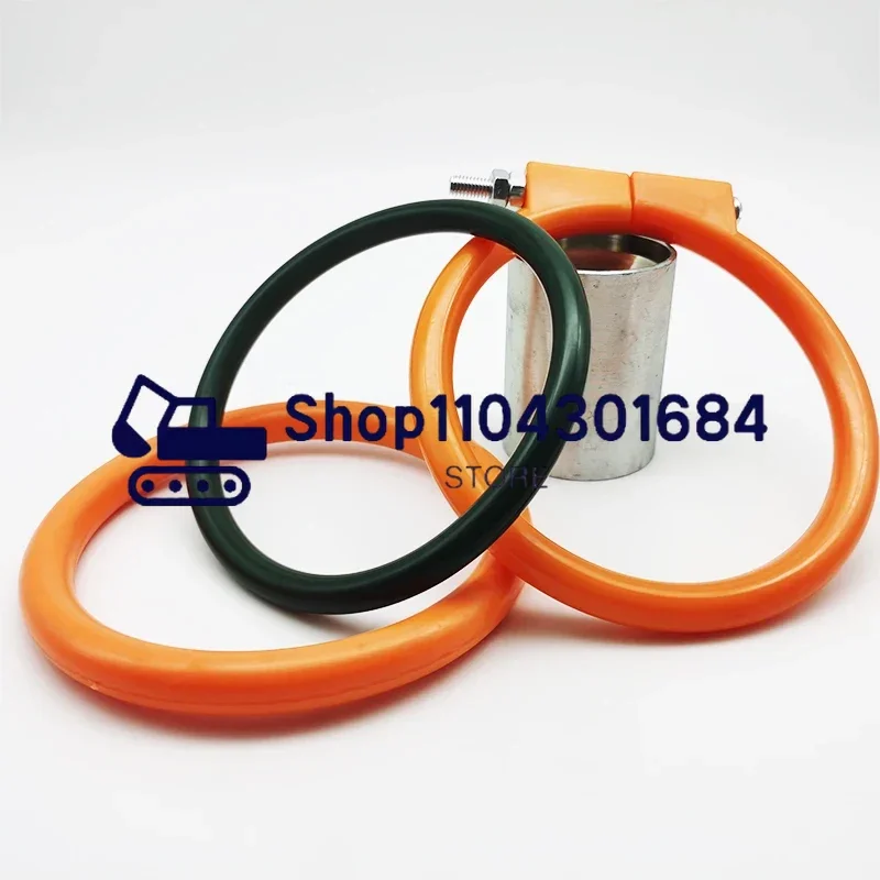 2PCS/LOT Dust Ring Bucket Pin Bucket Spindle Seal Ring Swings-Shape Excavator Butter Bucket O-Ring Oil Seal Hook Forklift Shaft