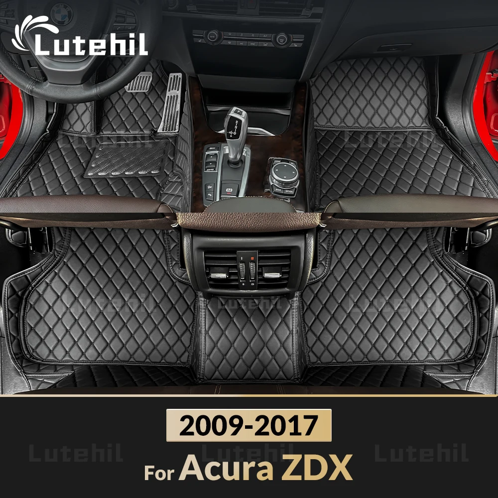 

Автомобильные коврики для Acura ZDX 2009-2012 2013 2014 2015 2016 2017, пользовательские автомобильные подушечки для ног, ковровое покрытие, аксессуары для интерьера