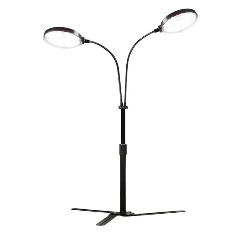 

Светодиодные фитолампы A20F для растений в помещении, 6000K, полный спектр, для выращивания в закрытом грунте, 3.5: двухкольцевая светодиодная лампа для растений