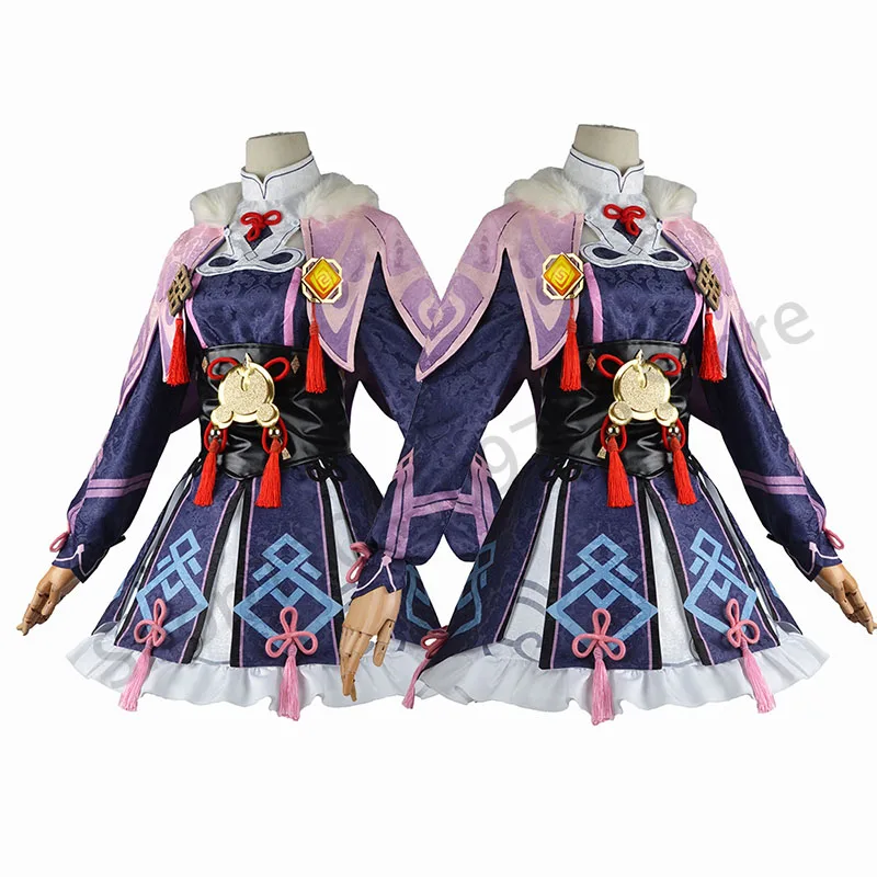 Genshin Impact cos Cloud Violet cos Costume Genshin Impact Game New Character Cosplay Women's Costume Full Cosplay