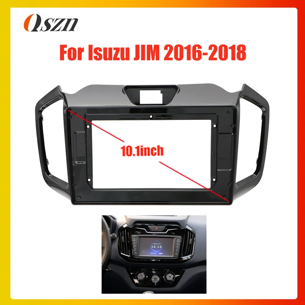 Fascias de Radio de coche de 10,1 pulgadas para Isuzu JIM Ruimai 2016-2022 DVD GPS MP5 reproductor de vídeo tablero de tablero cubierta de marco de Panel de 2 Din