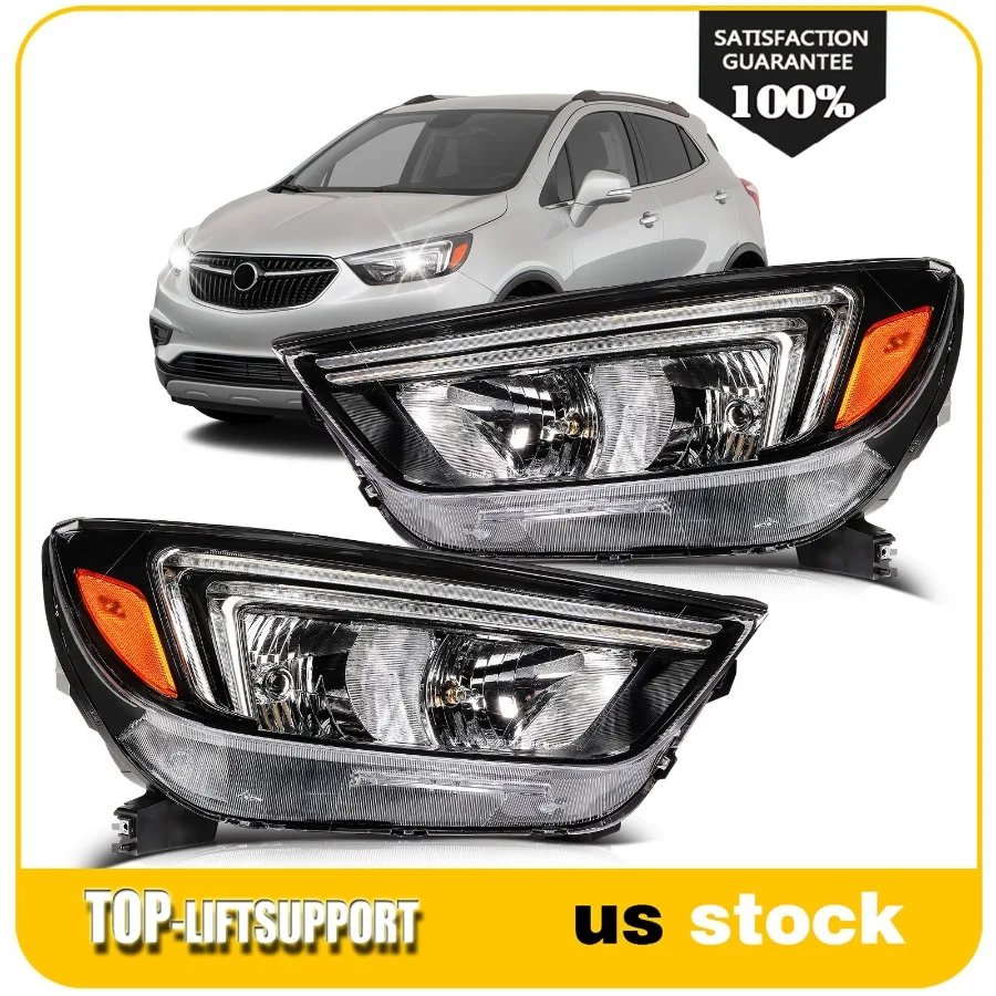 

Headlights For 2017-2022 Encore 1.4L Headlamps Left+Right Set