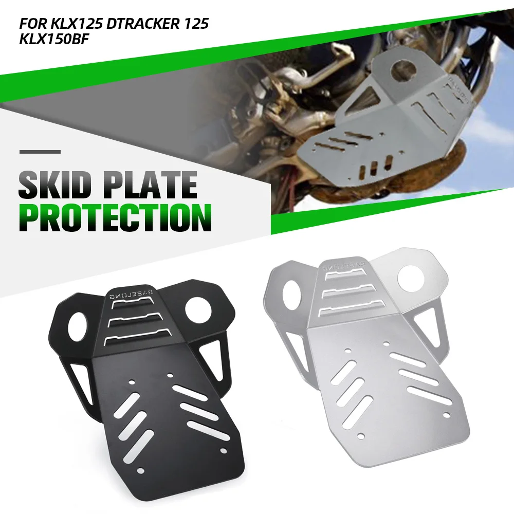 

Motorcycle Engine Protection Cover For Kawasaki KLX125 DTRACKER 125 Chassis Guard Skid Plate Protector Accessories KLX 150BF