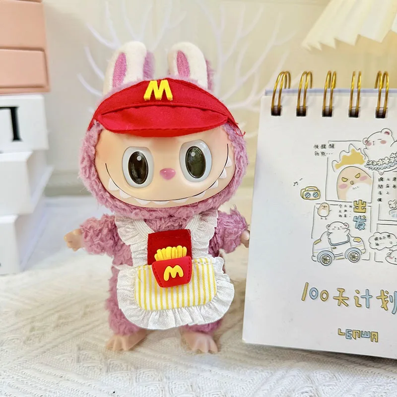 Ropa para Muñeca de 17 cm, Estilo Casual, Accesorios para Vestir, para la Muñeca Macaron Lab Time To Chill Pendant