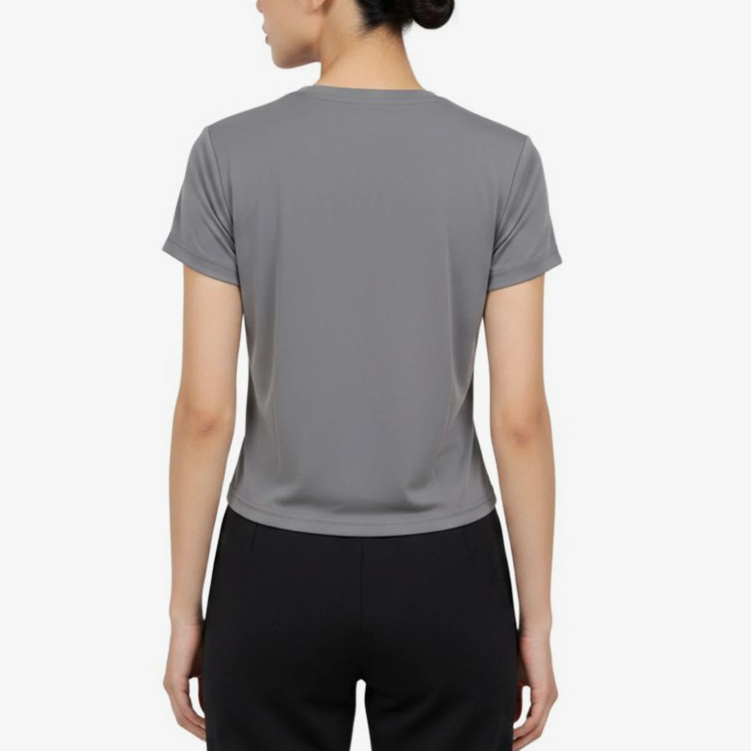 Adidas genuine FOSWBB solid color round neck pullover T-shirt for women's casual short sleeved shirt KS2732
