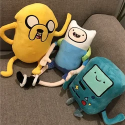 Przygoda pluszaki zabawki 28-42cm Finn Jake BMO miękkie wypchane Anime Kawaii kreatywne prezenty dla dzieci z kreskówek